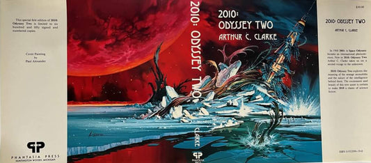 2010 : Odyssey Two  by Arthur C. Clarke - dust jacket only