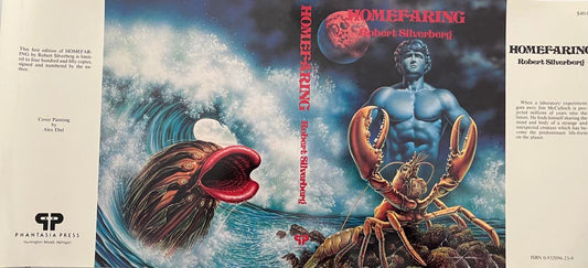 Homefaring by Robert Silverberg- dust jacket only