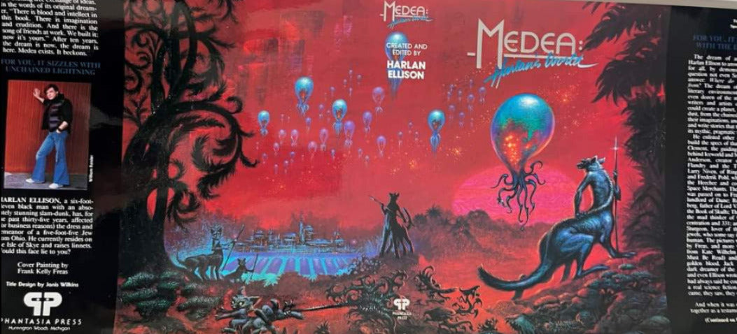 Medea: Harlan's World by Harlan Ellison - dust jacket only