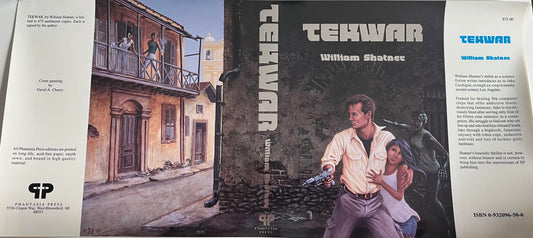 Tekwar by William Shatner - dust jacket only