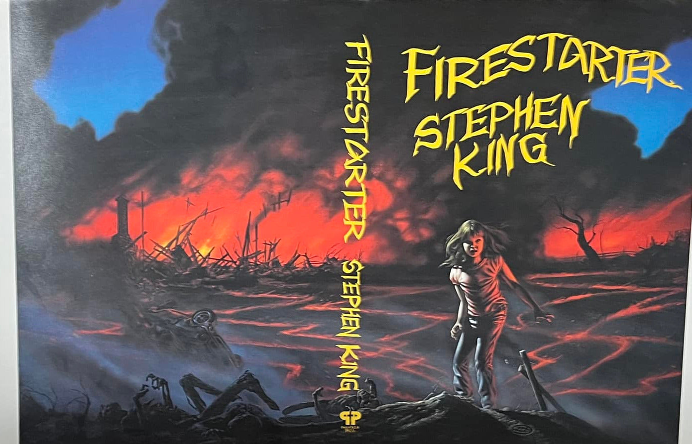 Firestarter  by  Stephen King - dust jacket only
