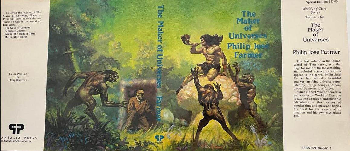 The Maker of Universes by Philip José Farmer- dust jacket only