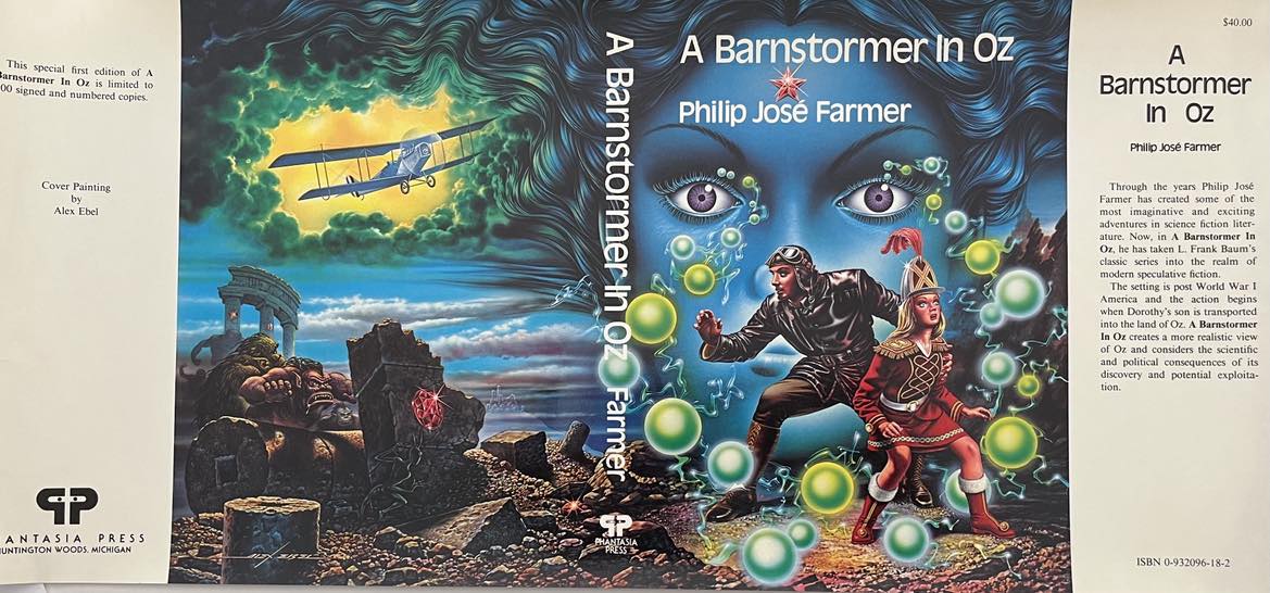 A Barnstormer in Oz by Philip José Farmer- dust jacket only