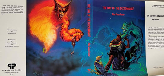 The Day of the Dissonance by Alan Dean Foster - dust jacket only